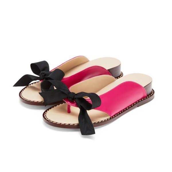 LOEWE サンダル スーパーコピー☆ ウェッジ Flip Flop ☆ 3色 453.10.353